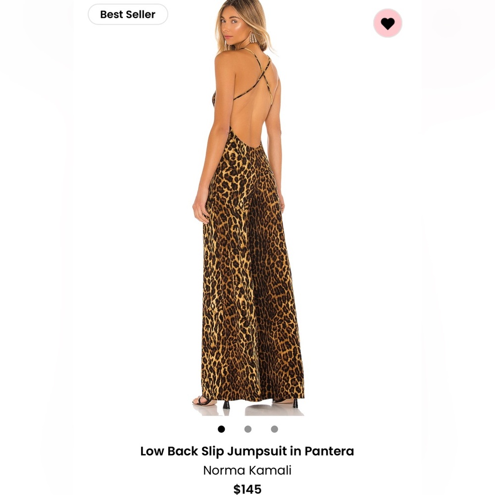 Norma Kamali Low Back Jumpsuit
